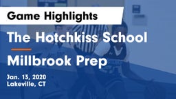 The Hotchkiss School vs Millbrook Prep Game Highlights - Jan. 13, 2020