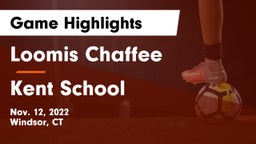 Loomis Chaffee vs Kent School Game Highlights - Nov. 12, 2022