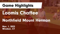 Loomis Chaffee vs Northfield Mount Hermon  Game Highlights - Nov. 1, 2023