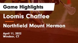 Loomis Chaffee vs Northfield Mount Hermon  Game Highlights - April 11, 2022