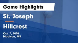 St. Joseph vs Hillcrest  Game Highlights - Oct. 7, 2020