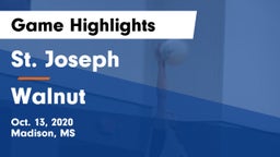 St. Joseph vs Walnut Game Highlights - Oct. 13, 2020
