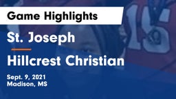 St. Joseph vs Hillcrest Christian  Game Highlights - Sept. 9, 2021