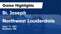 St. Joseph vs Northwest Lauderdale Game Highlights - Sept. 11, 2021