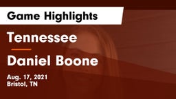 Tennessee  vs Daniel Boone  Game Highlights - Aug. 17, 2021