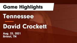 Tennessee  vs David Crockett  Game Highlights - Aug. 23, 2021