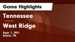 Tennessee  vs West Ridge Game Highlights - Sept. 7, 2021