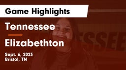 Tennessee  vs Elizabethton  Game Highlights - Sept. 6, 2023