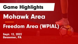 Mohawk Area  vs Freedom Area  (WPIAL) Game Highlights - Sept. 12, 2022