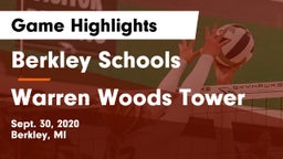 Berkley Schools vs Warren Woods Tower Game Highlights - Sept. 30, 2020