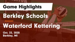Berkley Schools vs Waterford Kettering Game Highlights - Oct. 22, 2020