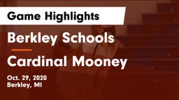 Berkley Schools vs Cardinal Mooney Game Highlights - Oct. 29, 2020