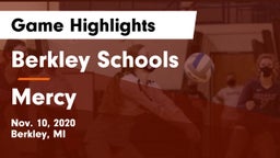 Berkley Schools vs Mercy Game Highlights - Nov. 10, 2020