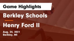 Berkley Schools vs Henry Ford II  Game Highlights - Aug. 24, 2021