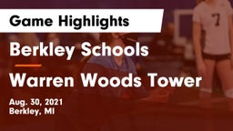 Berkley Schools vs Warren Woods Tower Game Highlights - Aug. 30, 2021