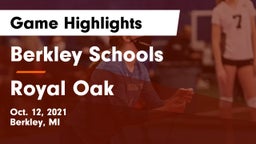 Berkley Schools vs Royal Oak Game Highlights - Oct. 12, 2021