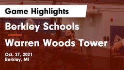 Berkley Schools vs Warren Woods Tower Game Highlights - Oct. 27, 2021