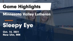 Minnesota Valley Lutheran  vs Sleepy Eye  Game Highlights - Oct. 14, 2021