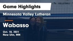 Minnesota Valley Lutheran  vs Wabasso  Game Highlights - Oct. 18, 2021
