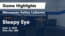 Minnesota Valley Lutheran  vs Sleepy Eye  Game Highlights - Sept. 8, 2022
