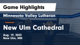 Minnesota Valley Lutheran  vs New Ulm Cathedral  Game Highlights - Aug. 19, 2023