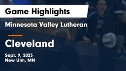 Minnesota Valley Lutheran  vs Cleveland  Game Highlights - Sept. 9, 2023