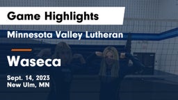 Minnesota Valley Lutheran  vs Waseca  Game Highlights - Sept. 14, 2023