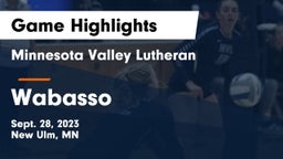 Minnesota Valley Lutheran  vs Wabasso  Game Highlights - Sept. 28, 2023