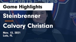 Steinbrenner  vs Calvary Christian Game Highlights - Nov. 13, 2021