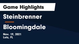 Steinbrenner  vs Bloomingdale  Game Highlights - Nov. 19, 2021