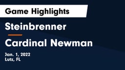 Steinbrenner  vs Cardinal Newman Game Highlights - Jan. 1, 2022