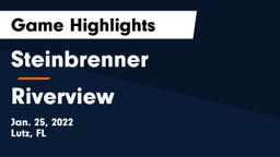 Steinbrenner  vs Riverview  Game Highlights - Jan. 25, 2022