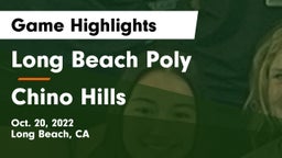 Long Beach Poly  vs Chino Hills  Game Highlights - Oct. 20, 2022