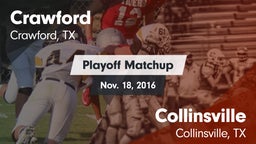 Matchup: Crawford  vs. Collinsville  2016