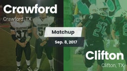 Matchup: Crawford  vs. Clifton  2017