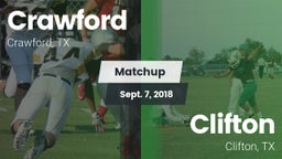 Matchup: Crawford  vs. Clifton  2018