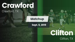 Matchup: Crawford  vs. Clifton  2019