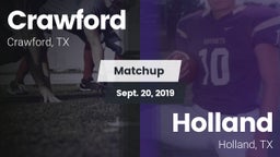 Matchup: Crawford  vs. Holland  2019
