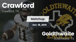 Matchup: Crawford  vs. Goldthwaite  2019