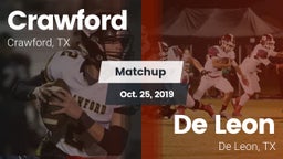 Matchup: Crawford  vs. De Leon  2019