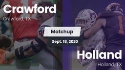 Matchup: Crawford  vs. Holland  2020
