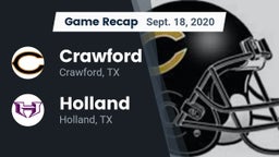 Recap: Crawford  vs. Holland  2020