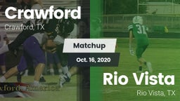 Matchup: Crawford  vs. Rio Vista  2020