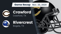 Recap: Crawford  vs. Rivercrest  2020