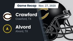 Recap: Crawford  vs. Alvord  2020