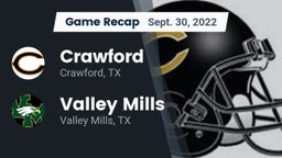Recap: Crawford  vs. Valley Mills  2022