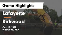 Lafayette  vs Kirkwood  Game Highlights - Oct. 13, 2022