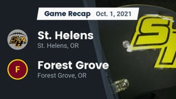 Recap: St. Helens  vs. Forest Grove  2021