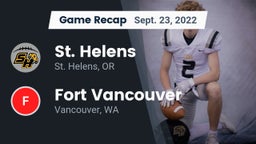 Recap: St. Helens  vs. Fort Vancouver  2022