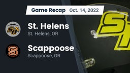Recap: St. Helens  vs. Scappoose  2022